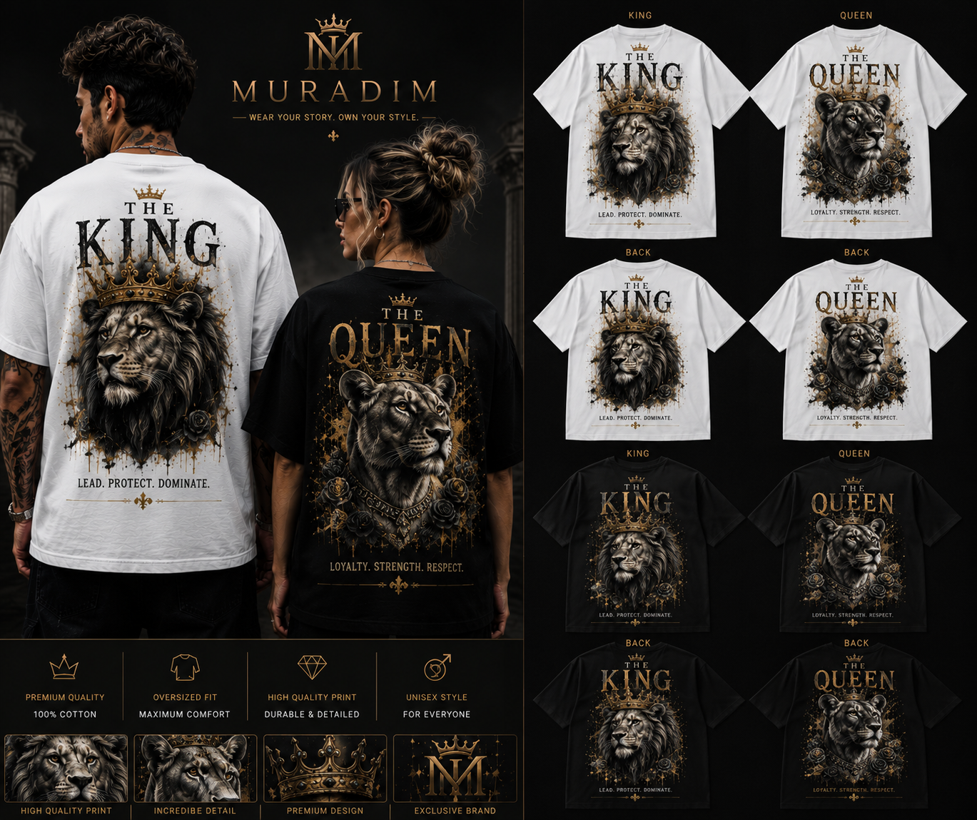 MURADIM – The King & The Queen Tee Vol.2