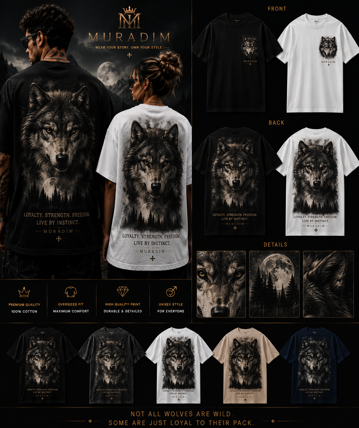 MURADIM – Wolf Pack Tee