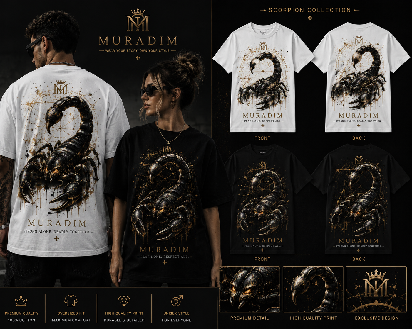MURADIM – Scorpion Collection Tee