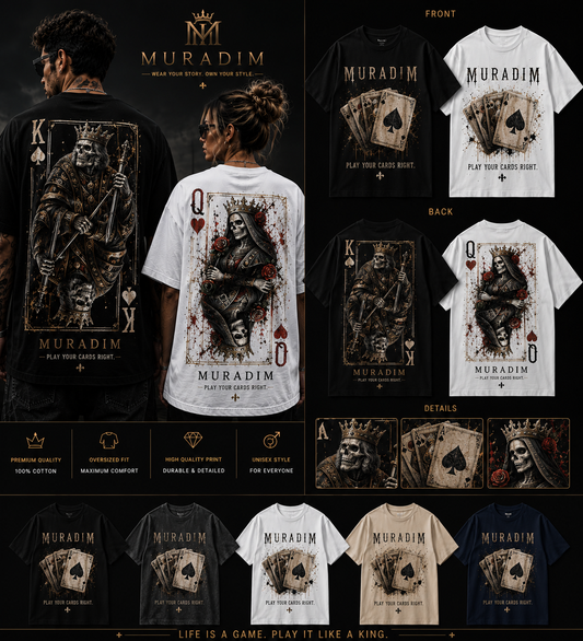 MURADIM – Play Your Cards Right Tee