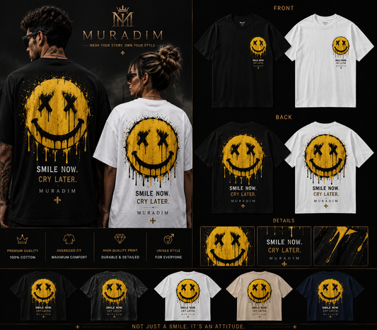 MURADIM – Smile Now Cry Later Tee