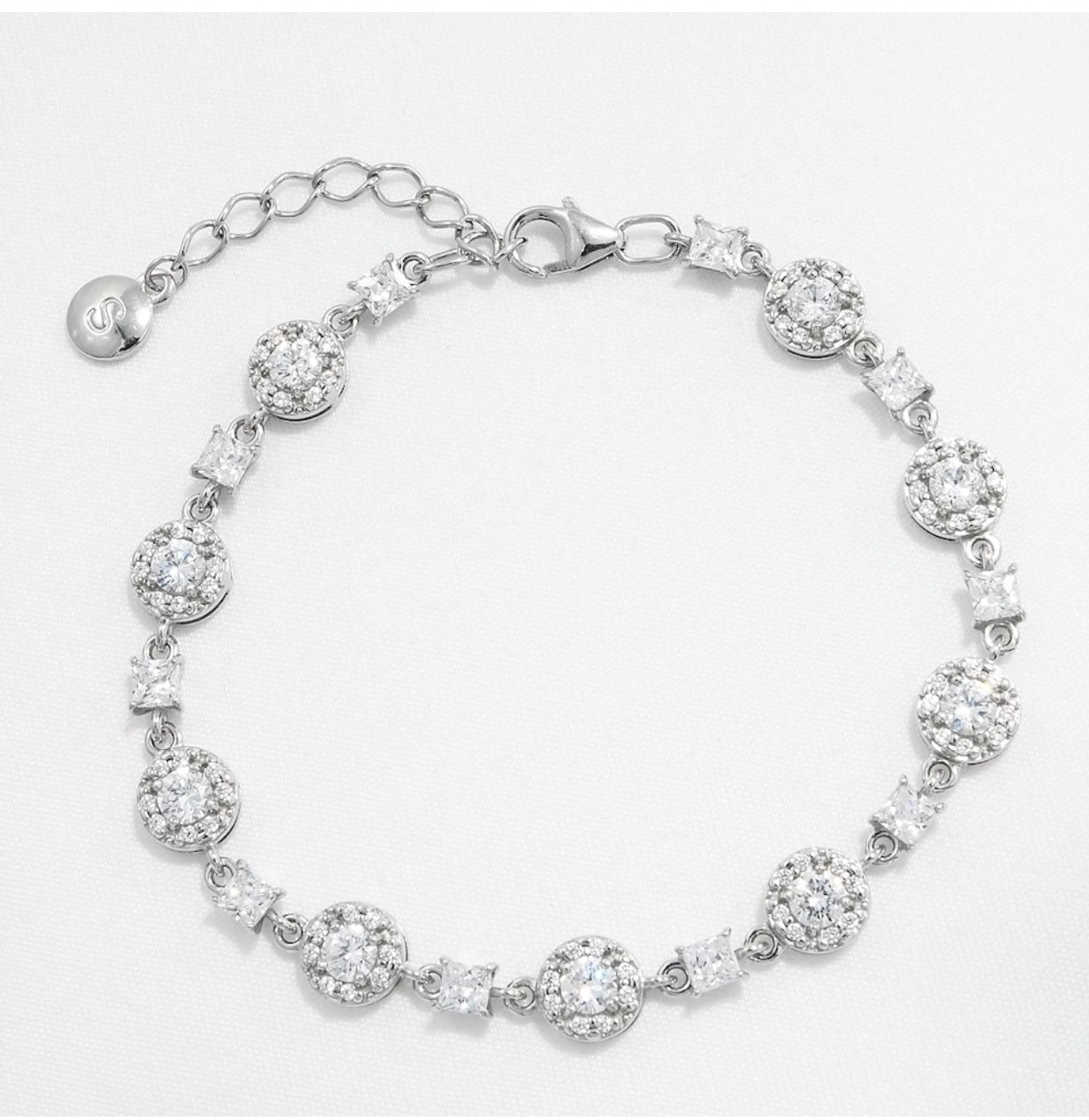 Pulsera Halo de Zirconias - Plata 925