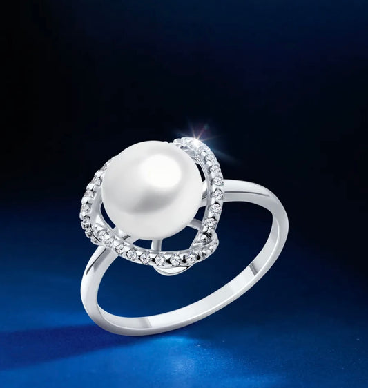 Anillo Solitario con Circonita en Plata 925