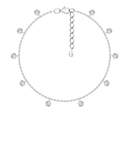 Pulsera Corazón con Morganita y Circonitas en Plata 925