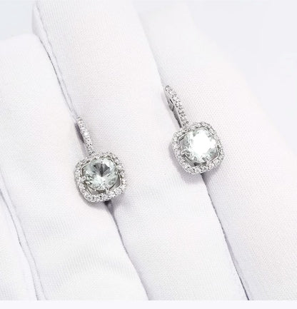Pendientes de Plata 925 con Cristal