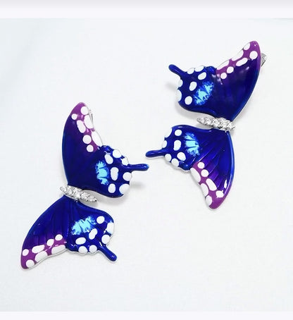 Pendientes Aro Grande de Plata 925 con Diamantes
