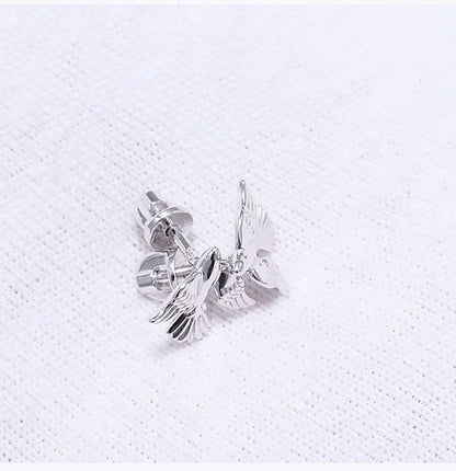 Pendientes Paloma Zirconias - Plata 925